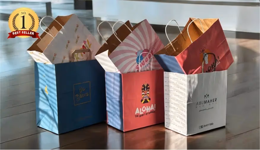Duplex Bespoke Full Colour Catering Bulk Printed Bags